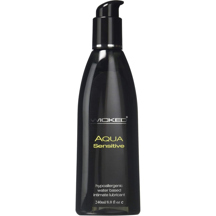 Лубрикант на водній основі WICKED AQUA SENSITIVE гіпоалергенний без гліцерину, 240 мл