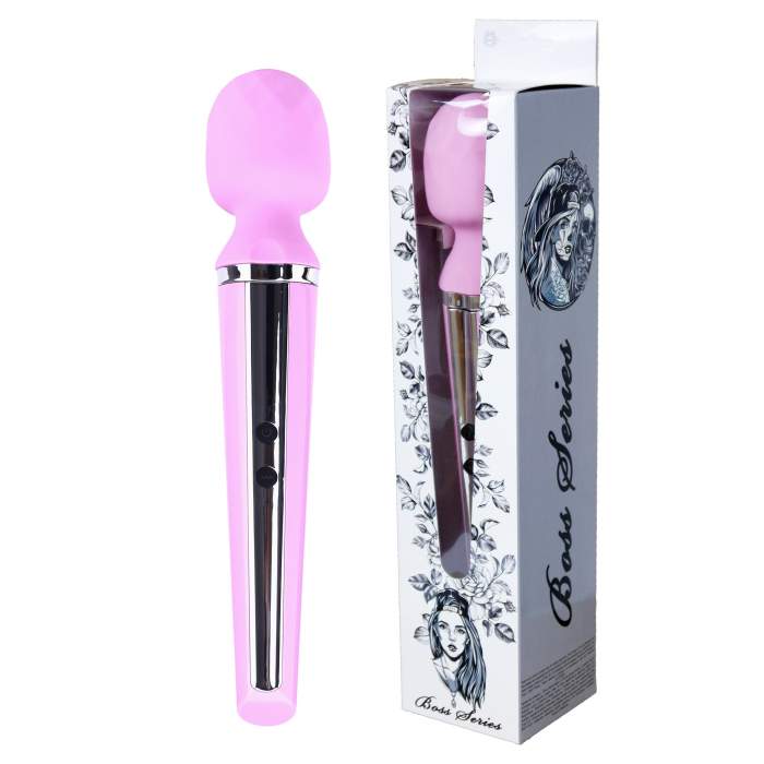 Вібро-мікрофон Massager Genius USB Розовий 10 Function