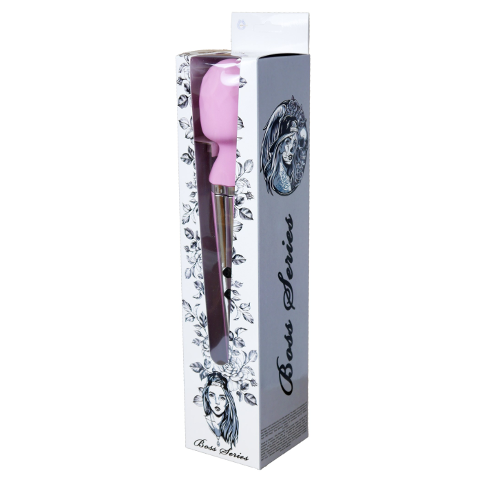 Вібро-мікрофон Massager Genius USB Розовий 10 Function