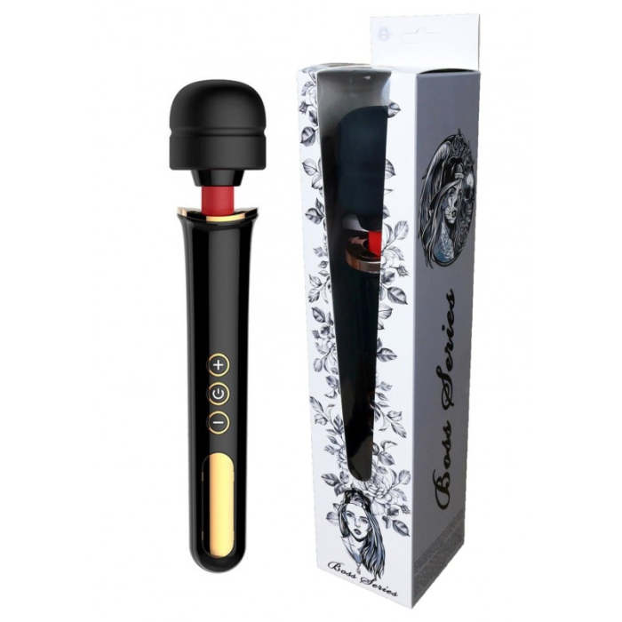 Вібратор-мікрофон чорний Massager Super Powerful USB 10 Function