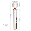 Вібратор-мікрофон чорний Massager Super Powerful USB 10 Function