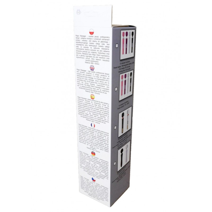 Вібратор-мікрофон чорний Massager Super Powerful USB 10 Function