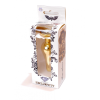 Анальний плаг з каменем Plug-Jewellery Gold BUTT PLUG- Clear