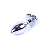 Анальна пробка Plug-Jewellery Silver Heart PLUG-Light Blue