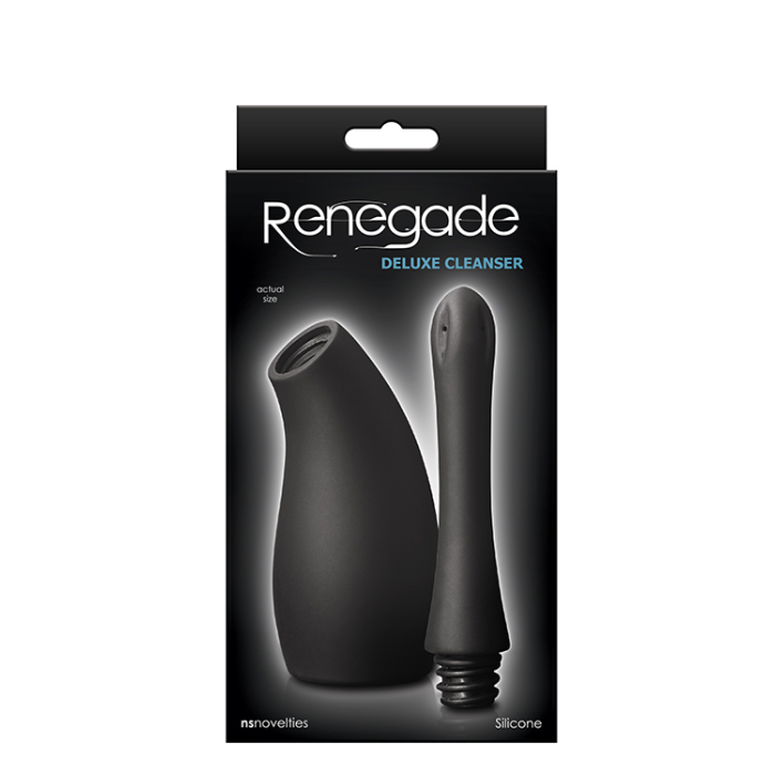 Анальний душ RENEGADE DELUXE CLEANSER BLACK