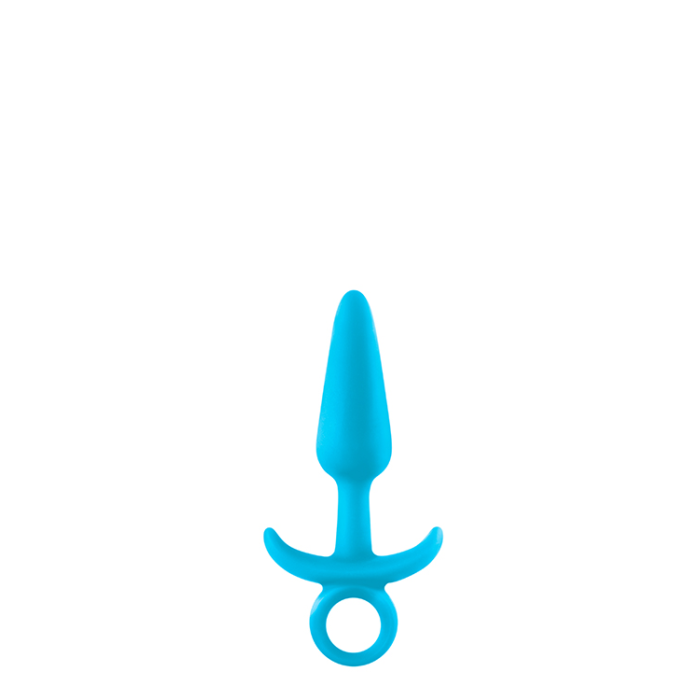 Анальна пробка із кільцем блакитна NS Novelties FIREFLY PRINCE SMALL BLUE