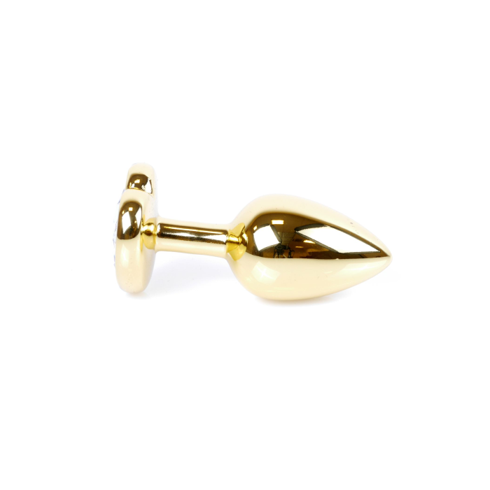 Анальна пробка S із зеленим каменем Boss of toys Jewellery