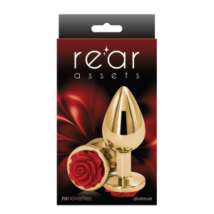 Анальний плаг NS Novelties REAR ASSETS ROSE MEDIUM RED