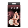 Анальний плаг NS Novelties REAR ASSETS ROSE MEDIUM WHITE
