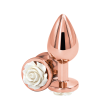 Анальний плаг NS Novelties REAR ASSETS ROSE MEDIUM WHITE