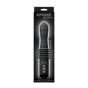Вібратор з інтенсивною вібрацією RENEGADE DEEP STROKER BLACK