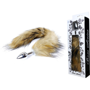 Анальна пробка з хвостом Boss of toys Fox TAIL-Brown XL