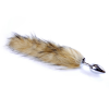 Анальна пробка з хвостом Boss of toys Fox TAIL-Brown XL