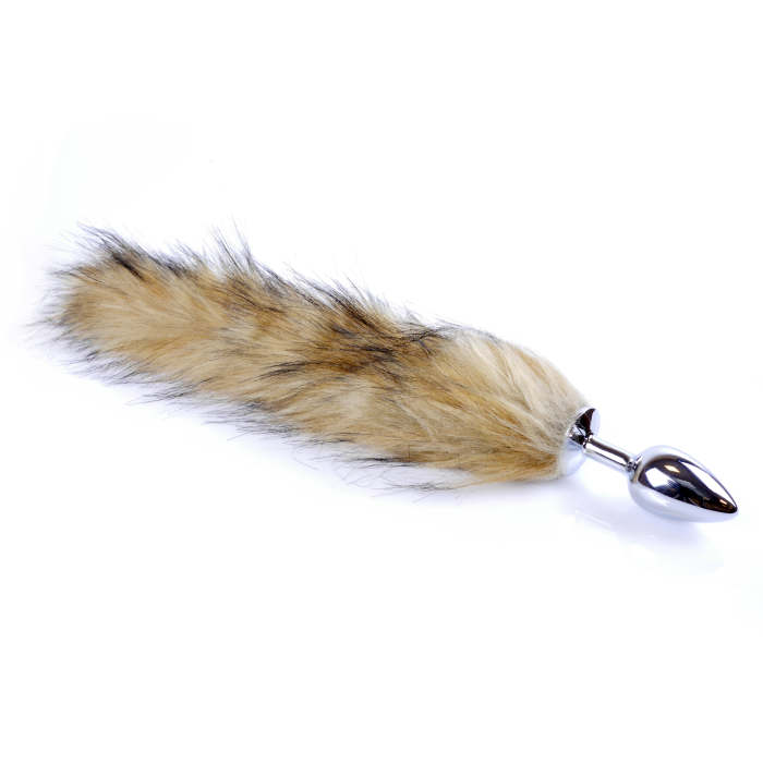 Анальна пробка з хвостом Boss of toys Fox TAIL-Brown XL