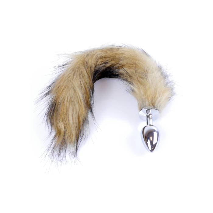 Анальна пробка з хвостом Boss of toys Fox TAIL-Brown XL