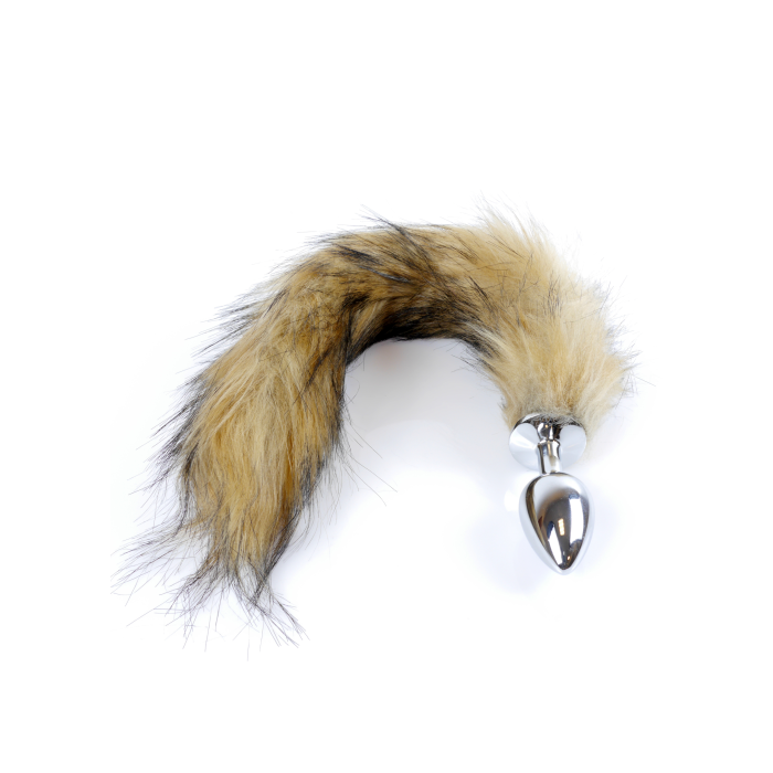 Анальна пробка з хвостом Boss of toys Fox TAIL-Brown XL