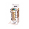 Анальна пробка із нержавіючої сталі з блакитним каменем Plug-Jewellery Gold BUTT PLUG- Light Blue