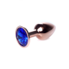 Анальна пробка Plug-Jewellery Red Gold PLUG-Dark Blue