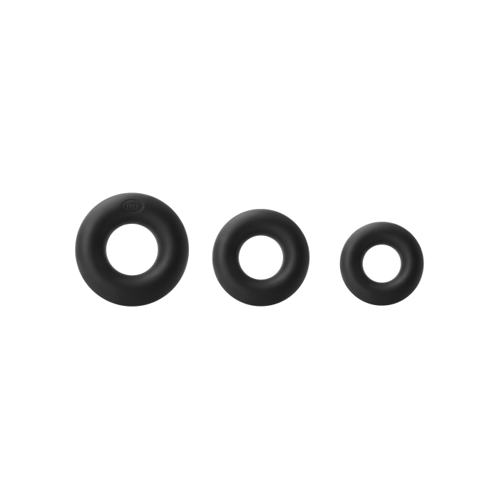 Набір кілець RENEGADE SUPER SOFT POWER RINGS BLACK
