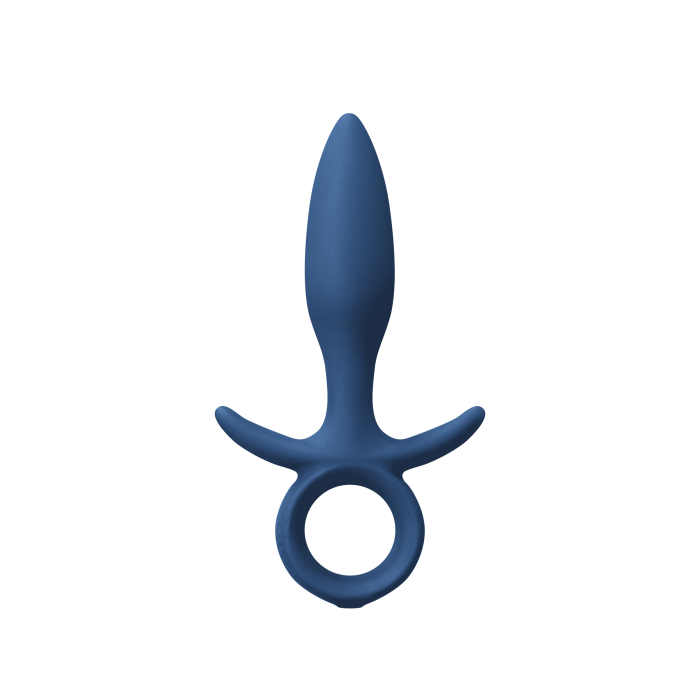 Анальна пробка RENEGADE VIBRATING KING PLUG SMALL BLUE