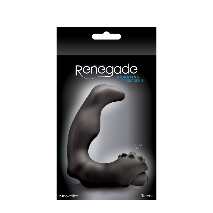 Масажер простати з вібрацією NS Novelties Renegade Vibrating Massager Ii, чорний