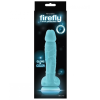 Фаллоімітатор світиться блакитний FIREFLY 5INCH GLOWING DILDO BLUE