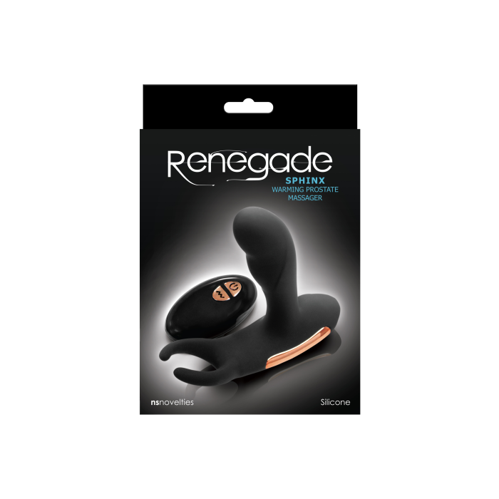 Масажер простати RENEGADE SPHINX PROSTATE MASSAGER BLACK