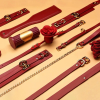 Кляп у формі Троянди червоний Rose Ball Gag UPKO