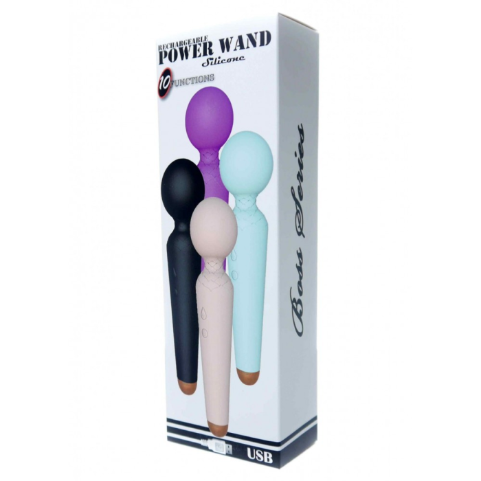 Вібратор Мікрофон тілесний Rechargeable Power Wand USB 10 Functions