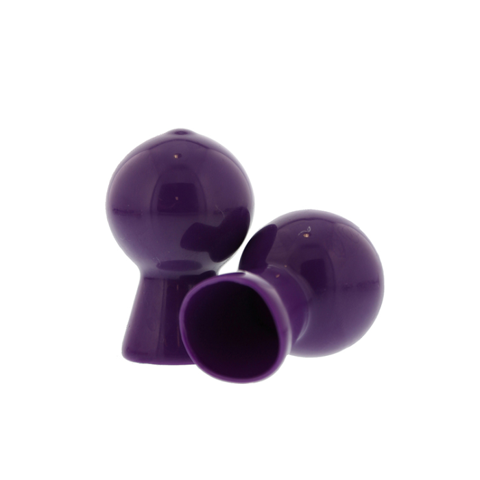 Вакуумні стимулятори для сосків NMC NIPPLE SUCKER PAIR IN SHINY PURPLE