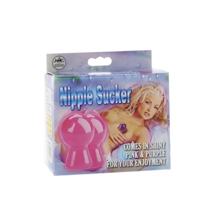 Вакуумні стимулятори для сосків NMC NIPPLE SUCKER PAIR IN SHINY PURPLE