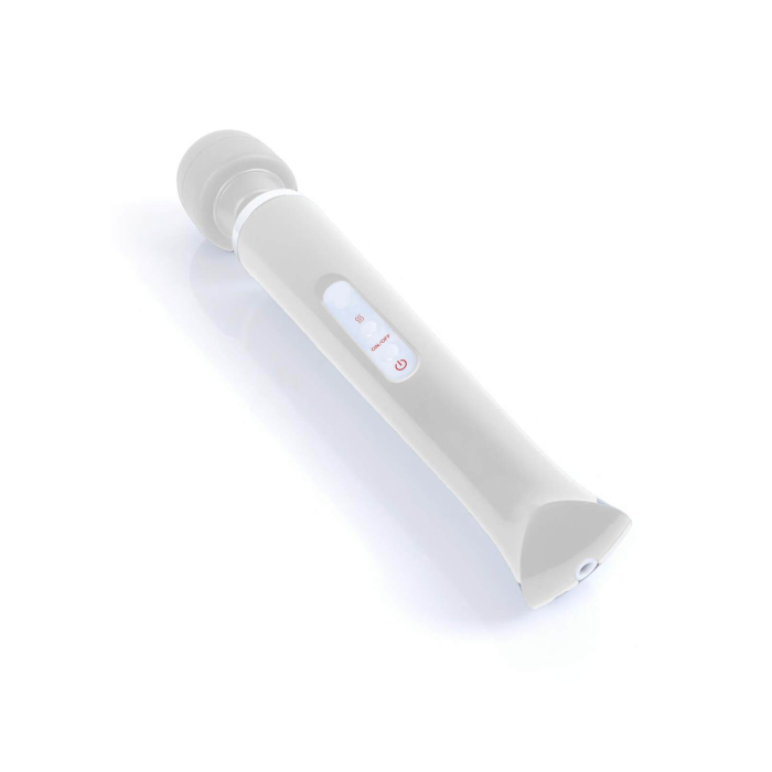 Вібромасажер зі знімною головкою Magic Massager Wand, білий