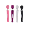 Вібромасажер зі знімною головкою Magic Massager Wand, білий