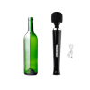 Вібромасажер зі знімною головкою Magic Massager Wand, білий