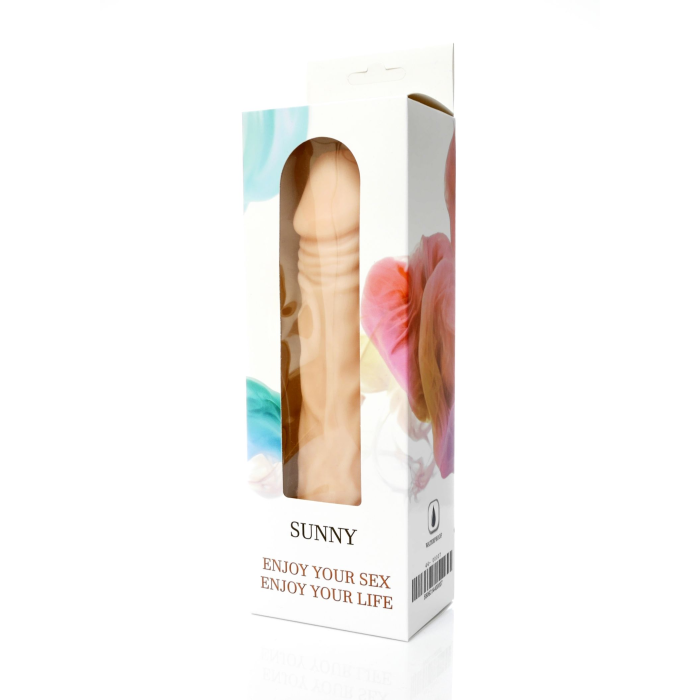Вібратор реалістичний SUNNY, кібершкіра