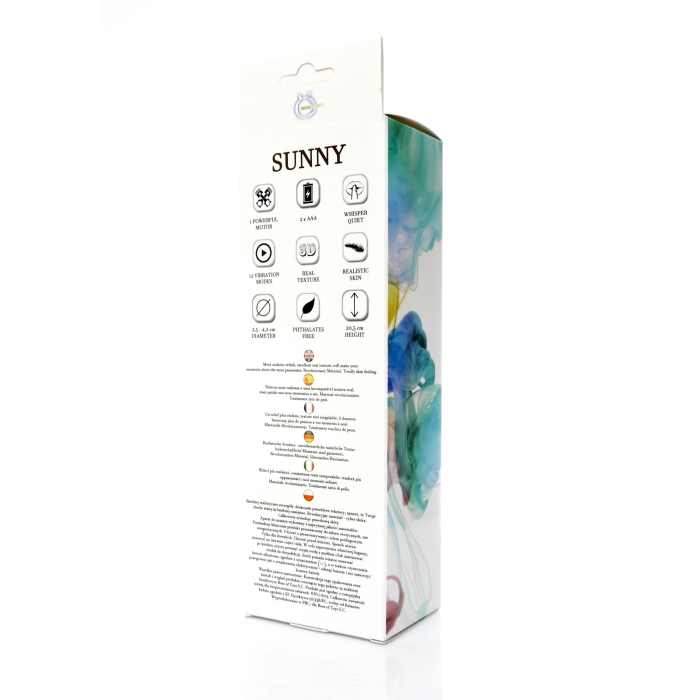 Вібратор реалістичний SUNNY, кібершкіра