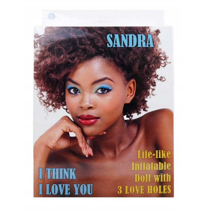 Надувна гумова секс лялька, мулатка SANDRA