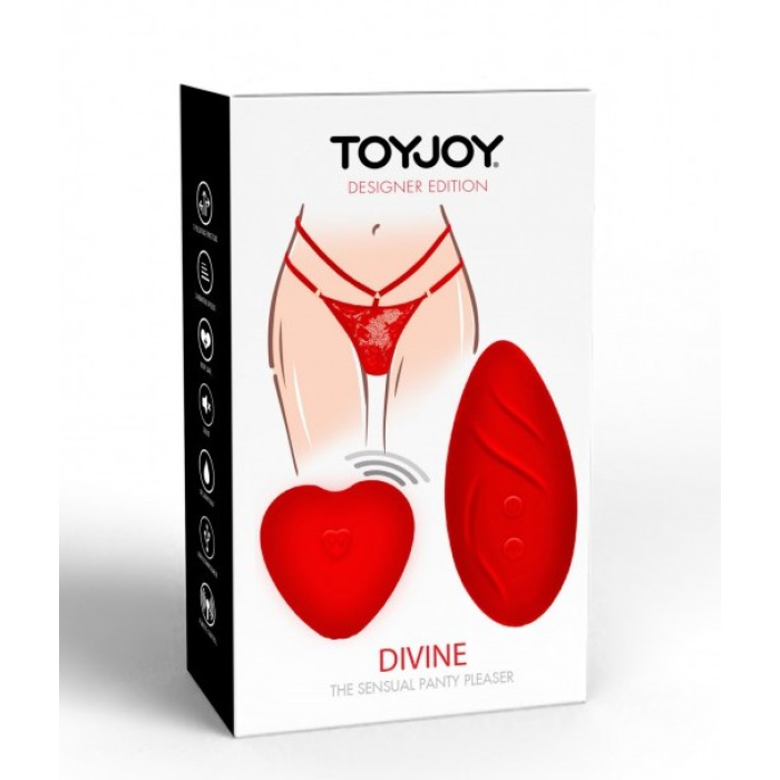Вібратор в трусики з дистанційним пультом керування Toy Joy, трусики в комплекті