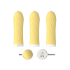 Віброкулька Rechargeable Silicone-Yellow