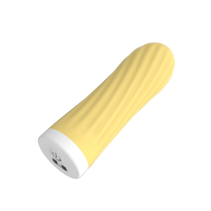 Віброкулька Rechargeable Silicone-Yellow