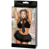Ігровий костюм Школярки Baci Lingerie, XL, 3 предмети, чорний