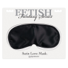Маска атласна Pipedream Fetish Fantasy Series SATIN LOVE чорна
