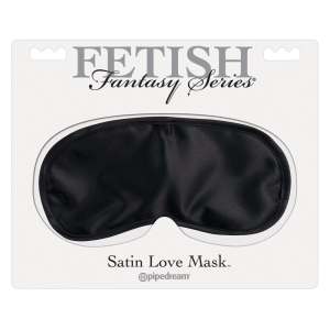 Маска атласна Pipedream Fetish Fantasy Series SATIN LOVE чорна