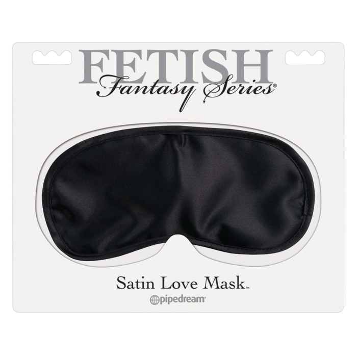 Маска атласна Pipedream Fetish Fantasy Series SATIN LOVE чорна