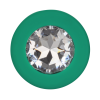 Набір анальних пробок Cheeky Gems 3 розміру, зелені