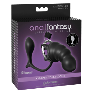 Пояс вірності з анальною стимуляцією Pipedream Anal Fantasy та підвісним замком, чорний
