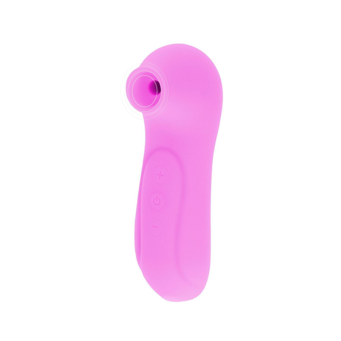 Вакуумний стимулятор клітора Toy Joy, силіконовий, рожевий