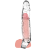 Насадка, що подовжує, на пеніс ToyJoy Get Real Extension Sleeve Large з петлею на мошонку, бежева