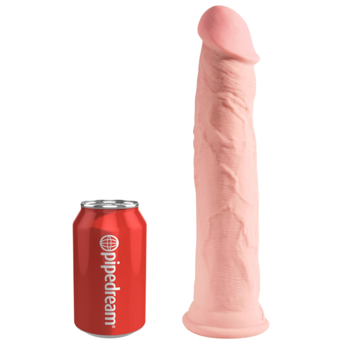 Фалоімітатор на присосці без мошонки Pipedream King Cock бежевий