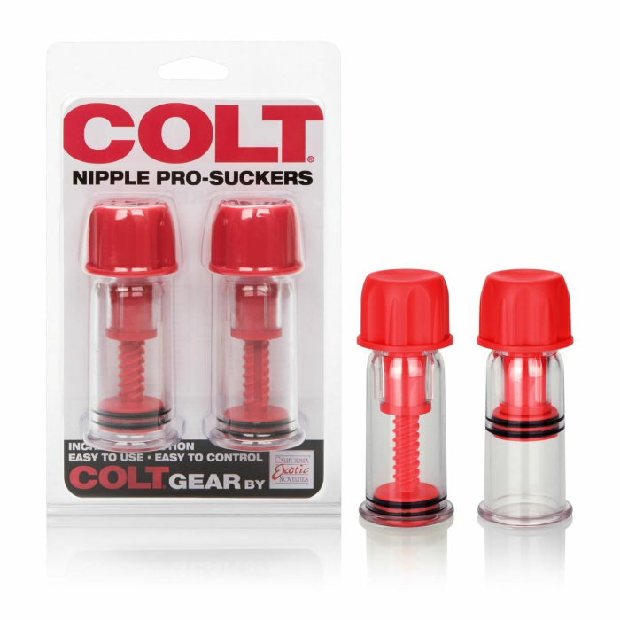 Помпи для сосків COLT Nipple Pro-Suckers червоні
